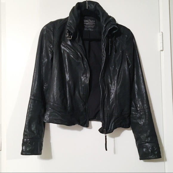 All Saints Jackets & Blazers - All Saints Leather Jacket